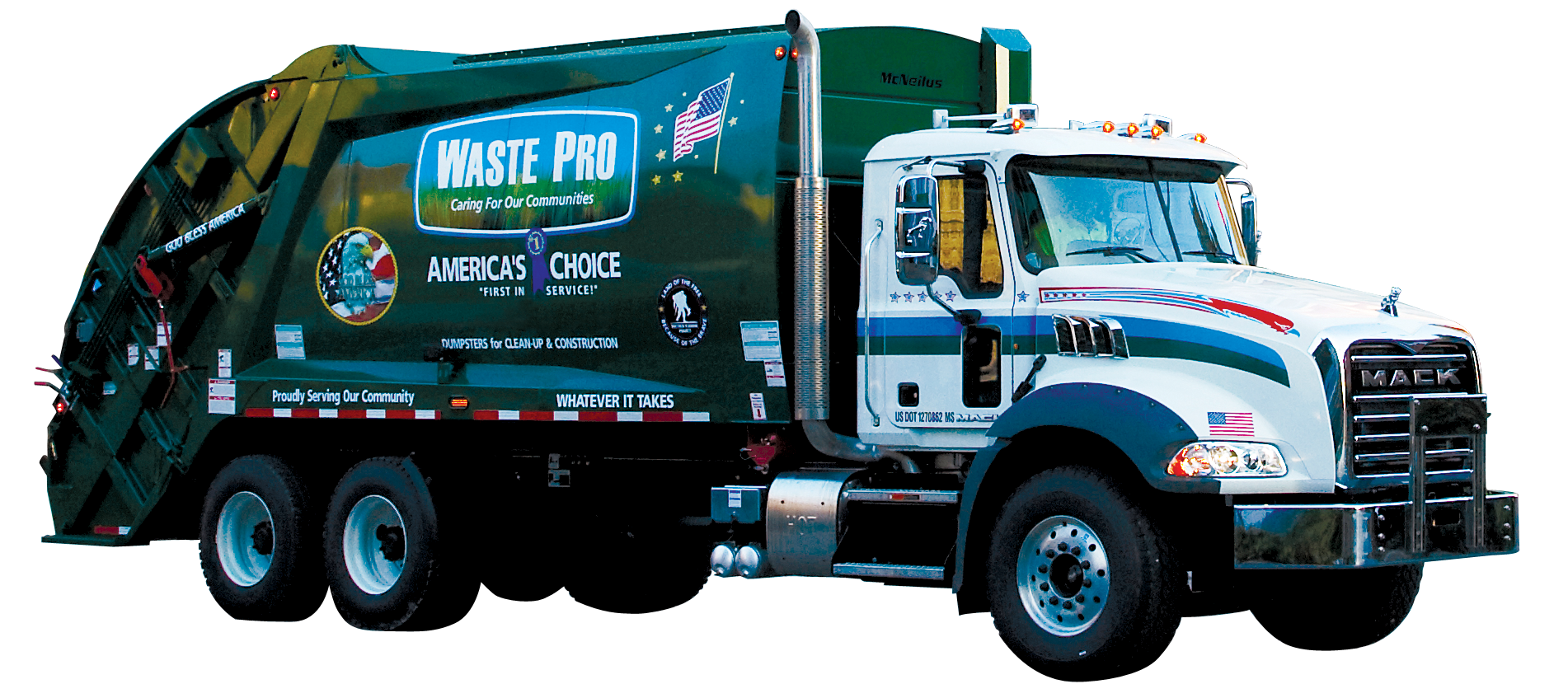 Waste Pro Truck