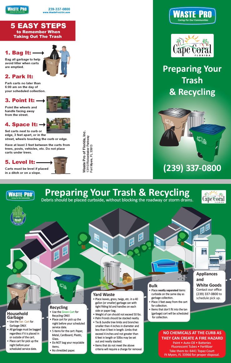 WastePro CapeCoral Brochure