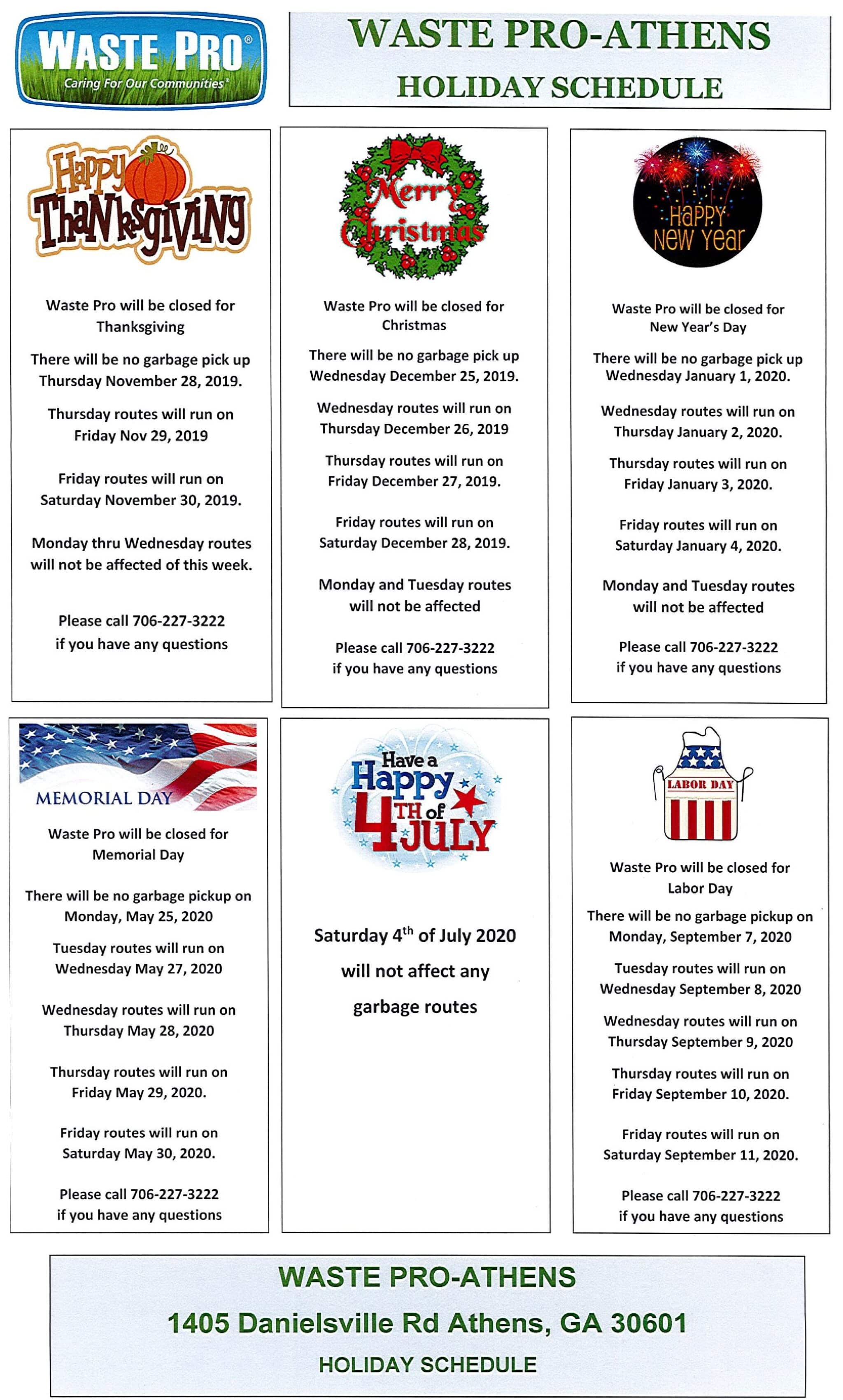 Athens Waste Pro USA