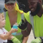 Little Boy Forms Special Bond With Waste Pro Drivers 2 Wp Web Image