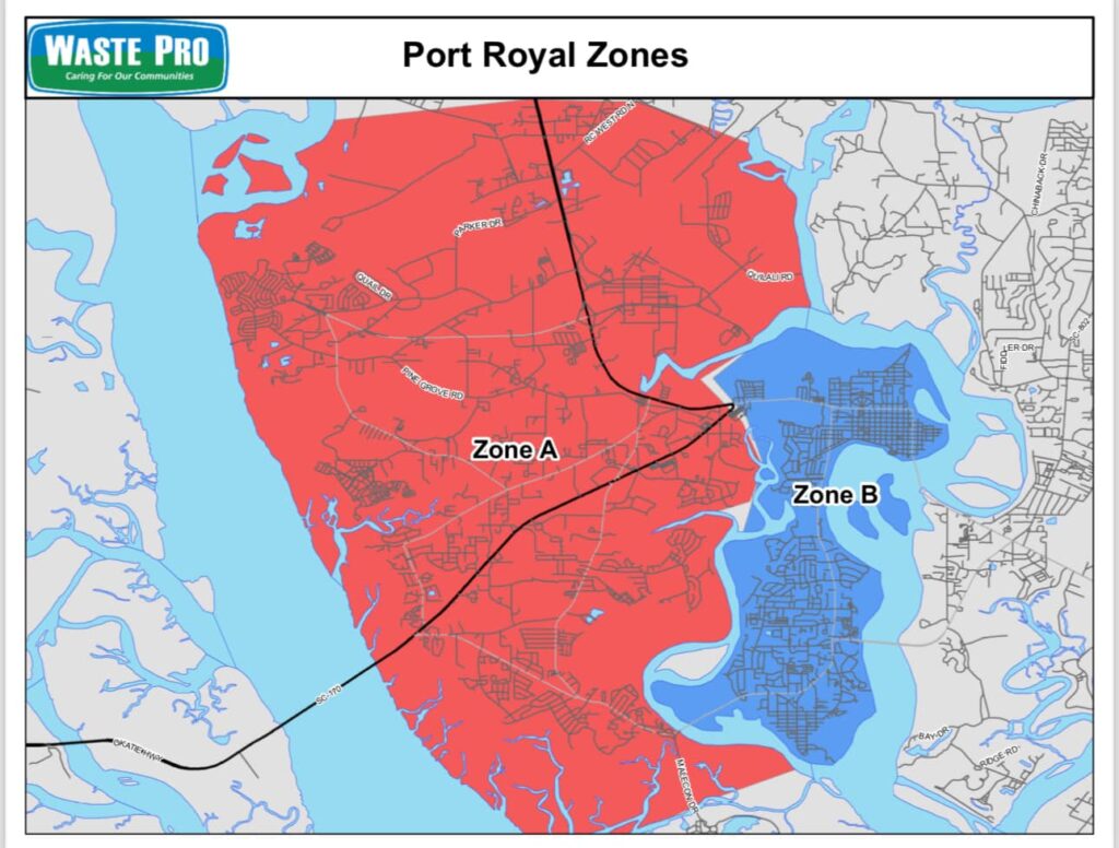 Mapa de Port Royal Sc