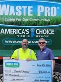 Waste Pros In Panama City Earn $50,000 In Safety Awards 1 Panama City David Prince Safety Award 2025