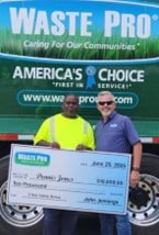 Waste Pros In Panama City Earn $50,000 In Safety Awards 3 Panama City Dennis Jones Safety 2025