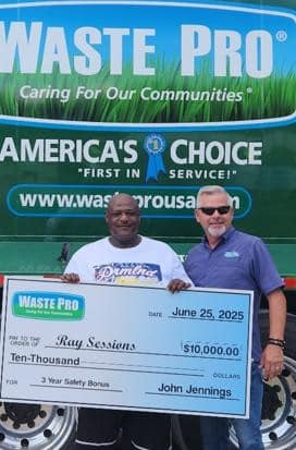 Waste Pros In Panama City Earn $50,000 In Safety Awards 2 Image